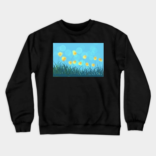 Blowing in the Breeze Crewneck Sweatshirt by Krusty